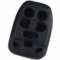 KEYGUARDZ Black Rubber Keyless Entry Remote Key Fob Skin Cover Protector