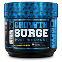 Growth Surge Post Workout Muscle Builder with Creatine, Betaine, L-Carnitine L-Tartrate - Daily Muscle Building & Recovery Supplement - 30 Servings, Blueberry Lemonade Flavor