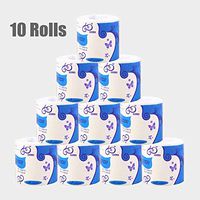 Toilet Paper Ultra Strong, 10 Rolls, Soft Ultra Professional White Toilet Paper,Value Bath Tissue Rolls, Silky & Smooth Soft Home Kitchen Toilet Tissue