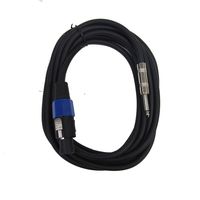 Seismic Audio - SASPT14-15 - Speakon to 1/4" Speaker Cable 15'