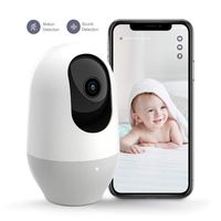 Baby Monitor, WiFi Camera 1080P, Pet Camera,360-degree Wireless IP Camera,Home Security Camera, Motion Tracking, Super IR Night Vision, Two-Way Audio, Motion & Sound Detection