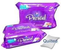 Prevail Disposable Washcloths, Prevail Wshclth Ref Jumbo Pk, (1 CASE, 576 EACH) by First Quality