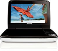 Philips PD9000/37 9-Inch LCD Portable DVD Player -Silver/Black (Renewed)