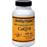 Healthy Origins CoQ10 400 mg Softgels, 60 ct