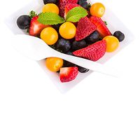 Compostable Plastic Mini Spoon Disposable White Plastic Mini Spoon - 5" - Durable - PLA - 500ct Box - Restaurantware