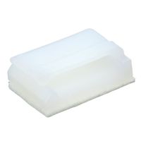 Uxcell Rectangle Self-adhesive Cable Tie Mount Clip,10mm , 50 Pcs