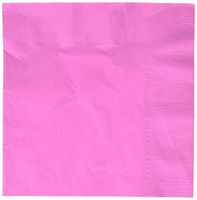 Bright Pink 2-Ply Dinner Napkins | Pack of 20 | Party Supply