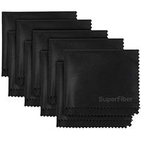 EACHPOLE 9 Pack Microfiber Cleaning Cloths for iPhone Samsung DSLR Camera Lenses Eyeglasses Computer Screens, 6x7 inch, APL1903