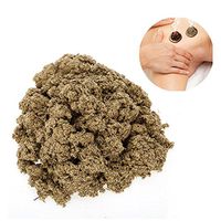 Gold Moxa Natural Mugwort, Expelling Cold Relieve Pain Moxibustion Moxa Health Care Massage(1000g)