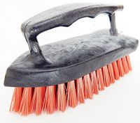 Iron Handle Scrub Brush Scrubber All Purpose Floor Carpet Pet Cleaning
