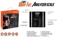 Grand Innovations 5 in 1 Body Fat Analyzer Scale