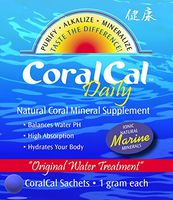Daily Health, CoralCal Daily Coral Calcium Minerals 180 Sachets Alkalize Teabags 6 Month Supply