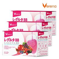 Set of 3 boxes Verena L Glutathione BB (10 sachets) Supplements for drinking, collagen, skin care, collagen, white skin