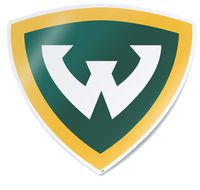 Nudge Printing Collegiate Car Decal Sticker (Wayne State University Warriors)