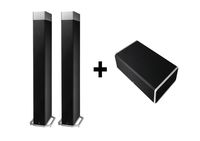 Definitive Technology BP9080x High-Performance Tower Speaker (Pair) With CS9080 High-Performance Center Channel Speaker Bundle