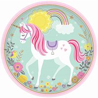 Magical Unicorn Large Paper Plates (8ct)