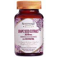 Reserveage, Grape Seed Extract with Resveratrol, for Antioxidant Protection, 60 Capsule