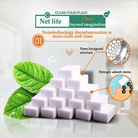 HL STORE Magic Eraser 100PCS Multi-Surface Cleaning Pads Extra Power Pro Thick Sponges Melamine Foam