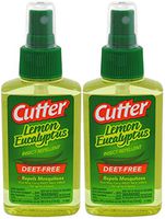 Cutter Lemon Eucalyptus Insect Repellent 4 Ounce Pump (118ml) (2 Pack)