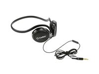Cellet 3.5mm Stereo Sports Hands-Free Headset with Microphone Compatible for Smart Phones, Apple iPhone Samsung Motorola LG Huawei HTC ZTE BlackBerry Google Alcatel Asus and More - Black