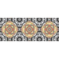 Gift Wrapping Paper Bandanna Shawl Tablecloth Fabric Print Silk Paper for Birthday, Holiday, Wedding Gift Wrap 58"x 23" (1 Roll)