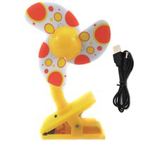 Alytimes Baby Clip-On Mini Stroller Fan Cute Crib Cooling Fans