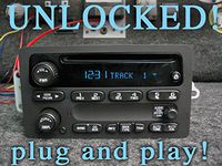 Unlocked Chevy GM GMC CD DISC Stereo Radio 03 04 05 06 Truck Van