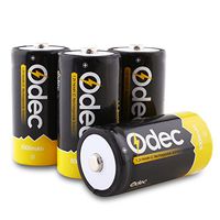 Odec C Rechargeable Batteries, Deep Cycle 5000mAh NiMH Battery Pack LR14/Baby C (4 Pack)