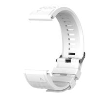 Dunfire Replacement Wristbands for Garmin Fenix 5/Fenix 5 Plus/Forerunner 935/Approach S60/Quatix 5 (White, One Size)