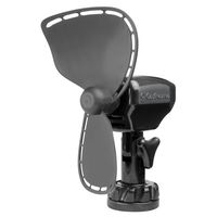 1 - Caframo Ultimate 757 12V 2-Speed 7" Fan - Direct Wire - Black