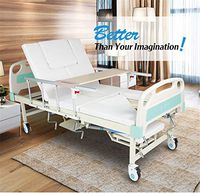 Hospital Equipment Home Care Manual Patient Bed,Adjustable Patient Hospital Bed for Home Use