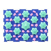 ZDDAB Foot Massage Pad Acupressure Massage Mat Family Massage Mat Father's Day GIF(one Piece) (Size : XL)