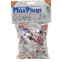 Oxford Max Plugs Ear Plugs (50 Pairs)