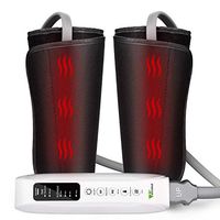 Amzdeal Leg Massager for Circulation Calf Massager with Heating Function, Suitable for Legs, Arms, Feet, Home & Office Use