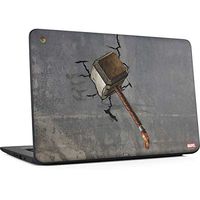 Skinit Decal Laptop Skin for Chromebook 14 G5 - Officially Licensed Marvel/Disney Mjolnir Hammer of Thor Design