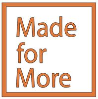 Home Grown Claremore Made of More - Vinyl Decal Sticker - 5.5" Width X 5.5" Height (Orange)