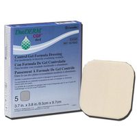 DuoDERM CGF Control Gel Formula Dressing, Duo-D Adh Drs Hydcol 4X4 in, (1 BOX, 5 EACH)