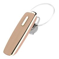 Fuleadture Bluetooth Headset, Wireless Bluetooth V4.0 in Ear Earbuds Noise Reduction Earphones with Mic Hands Free for iPhone, Samsung and Other Smartphones - Gold