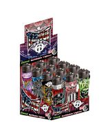 TapouT Giant Curve Lighters Series A 12ct, Refillable Butane Lighter