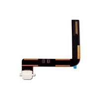 Group Vertical Replacement Charging Port Flex Cable Compatible with Apple iPad Air, 5, 6 (2018) (White) (A1474, A1475, A1476, A1822, A1823, A1893, A1954)