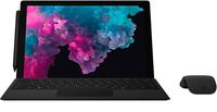 Microsoft Surface Pro 6 12.3" (2736 x 1824) Touch Screen - Intel 8th Gen Core i5 (up to 3.40 GHz) - 8GB Memory - 256GB SSD - with Keyboard, Surface Pen and Arc Mouse - Black