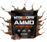 MTN OPS Ammo Protein Meal Replacement Powder - 30 Servings, Chocolate, Packaging May Vary