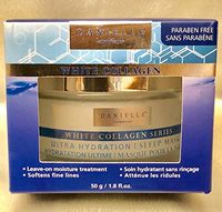 Danielle Creations White Collagen Series. Ultra Hydration Sleep Mask. Leave-on Moisture Treatment. Softens fine Lines. 1.8 FL oz
