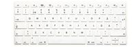 HRH Swedish Silicone Keyboard Cover Skin for MacBook Air 13,MacBook Pro 13/15/17 (with or w/Out Retina Display, 2015 or Older Version)&Older iMac EU Layout Keyboard Protector-White