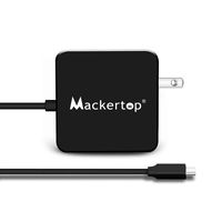 [UL Listed] Mackertop 65W/61W USB C Charger Adapter Compatible with MacBook/Pro, Dell, Lenovo, ASUS, HP, Acer, Huawei and Other Type C Laptops or Phones
