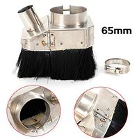 BoTaiDaHong 65mm Spindle Motor Dust cover Dust Shoe for CNC Router Engraving Milling Machine Spindle Dust Cover CNC Engraving Woodworking Machine Vacuum Hood SheetMetal
