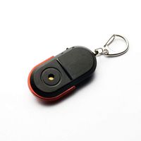 UpBeauty Wekold LED Lighted Detector Anti-Lost Whistle Sensor Keychain Find GPS Trackers