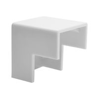 Tripp Lite Raceway Outside Corner Connector for Cable Wiring Duct 20 Pack White (N080-C25-OC-WH)