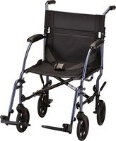 NOVA Travel Lightweight Transport Chair, Compact Design with Removable Legs, Great for Travel