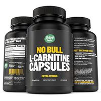 Raw Barrel Pure L-Carnitine L-Tartrate Capsules - Natural, Extra Strength Supplement for Men and Women – Boost Energy, Performance, Metabolism and Support Heart Health - 500 milligrams, 120 Pills